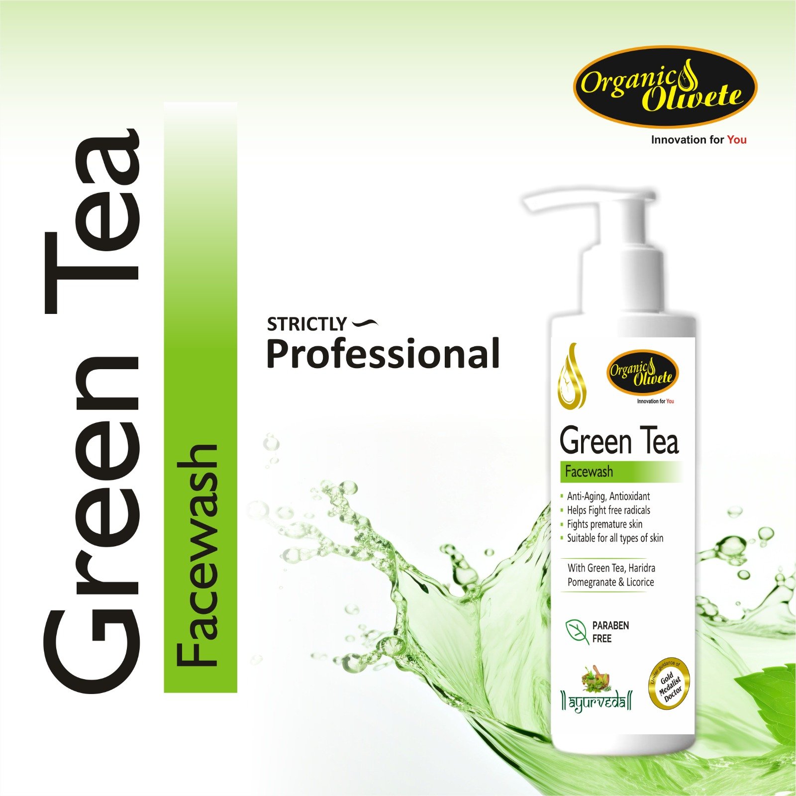 Green Tea Face wash